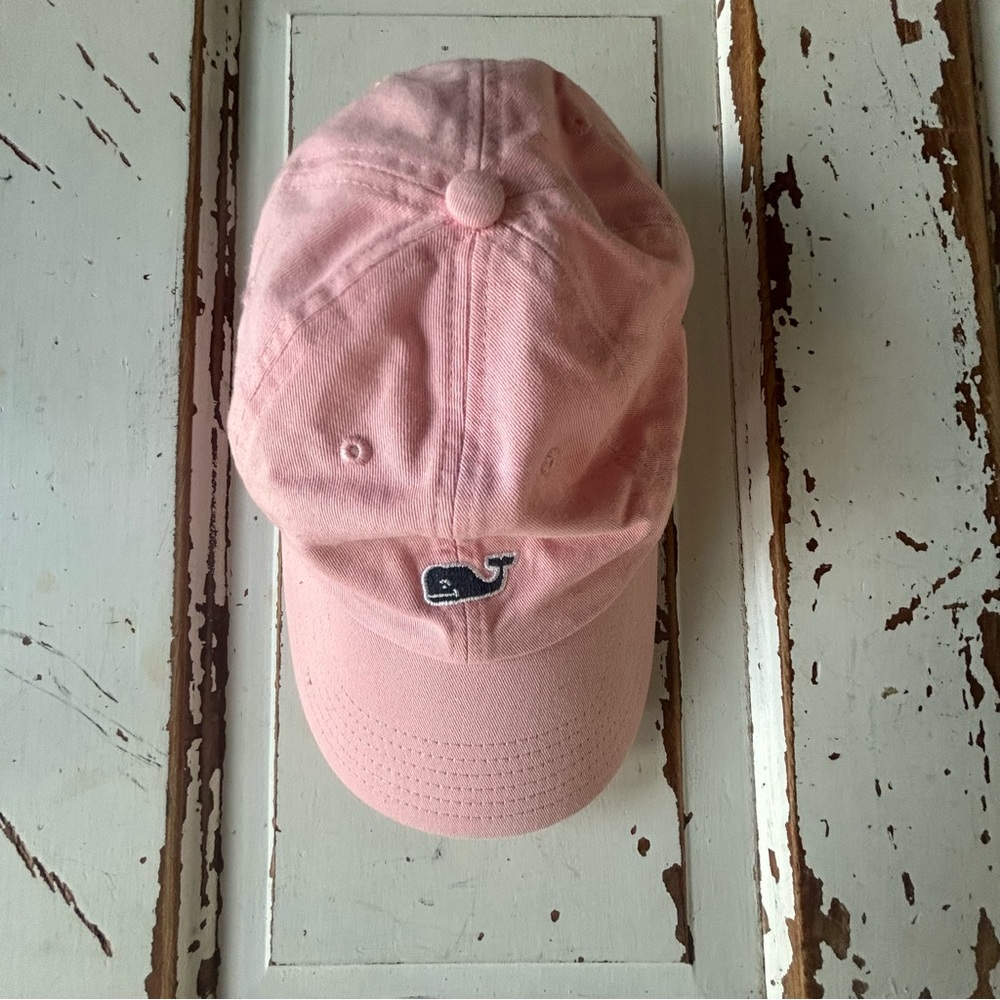 Vineyard Vines Pink Strapback Hat Adjustable Baseball Cap - Picture 4 of 9